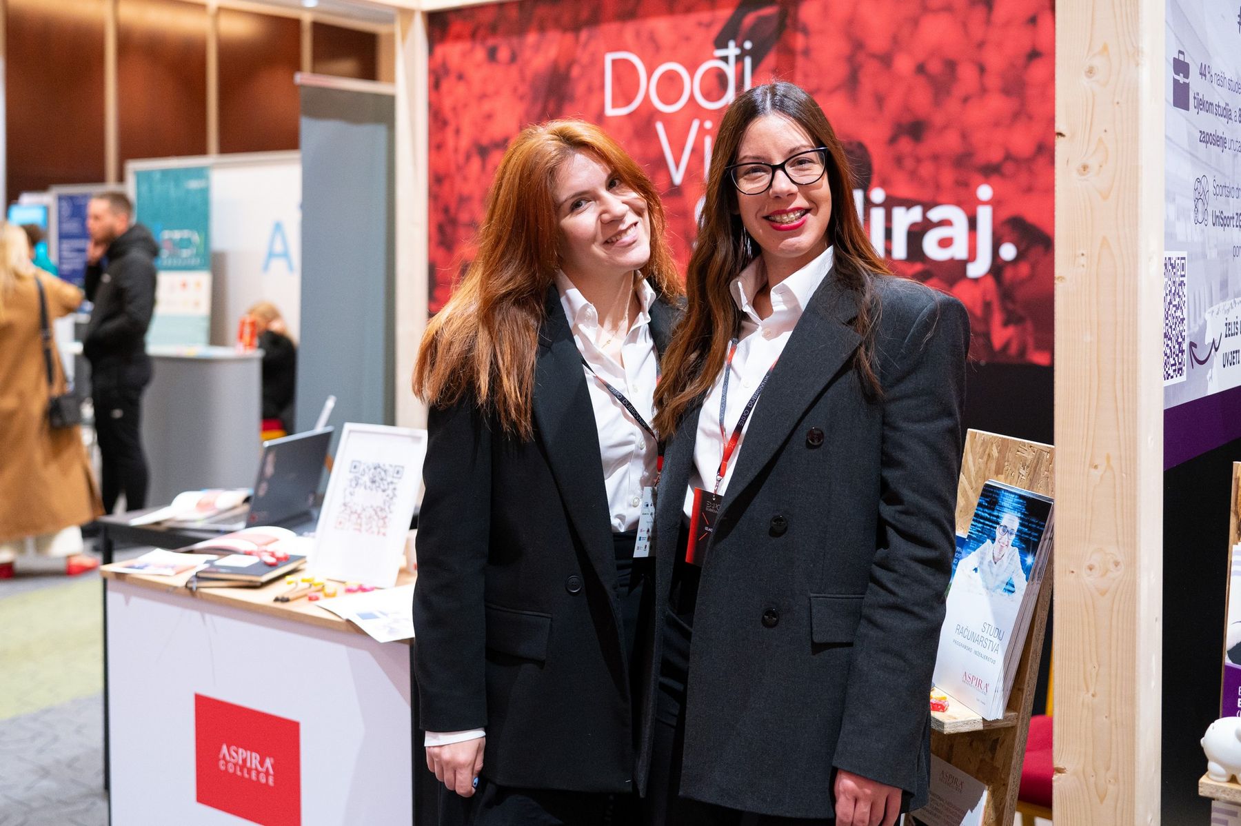 Predstavnice Aspire na svom štandu na Dubrovnik EXPO-u 2026.